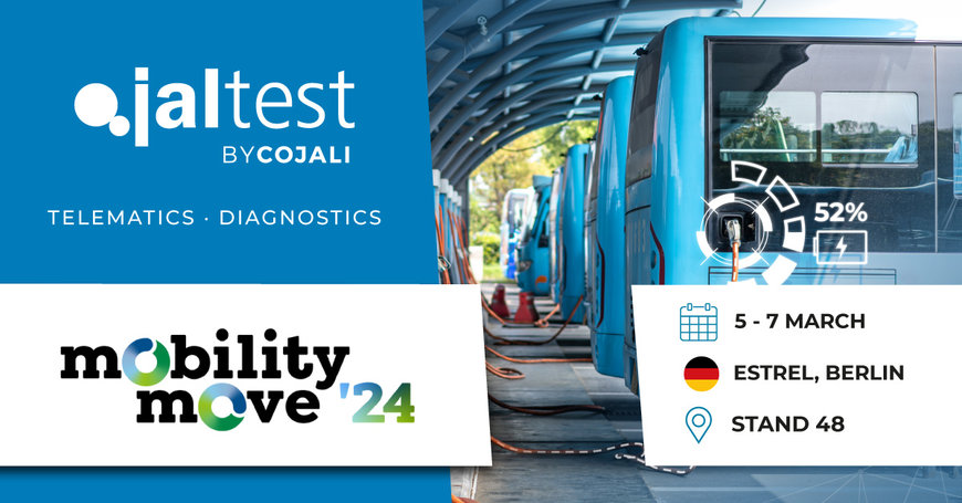 Cojali joins the technological revolution of public road transport on the 15th edition of Mobility Move'24 in Berlin